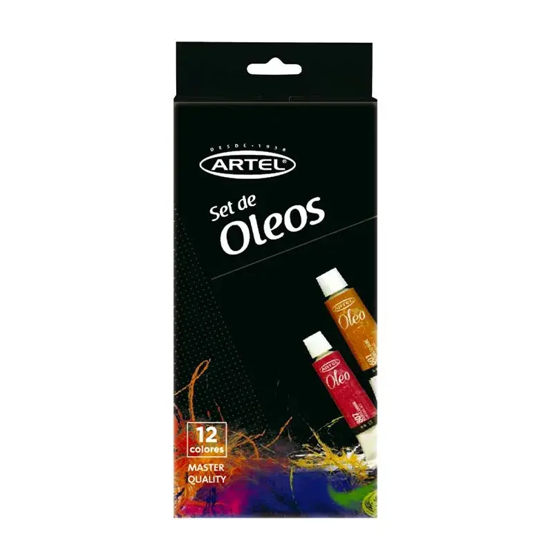 0201872.webp Set Óleo 12col 12ml Pomo Artel - Imagen 1