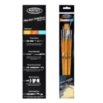 Set 5 Pinceles Para Acrílico Artel