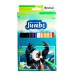 Lápiz 24 Colores Jumbo Triangular Hand