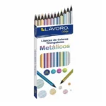 Lápiz 12 Colores Metálicos Triang Lavoro
