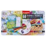 Set 56 Lápices Color+2Graf Robot Caja Metal Bruynzeel