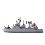 Barco Destructor 528Pcs Armable Wange - Imagen 2