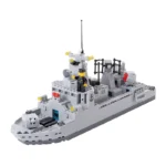 Barco Destructor 528Pcs Armable Wange - Imagen 3