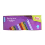 Accoclip Fastener Plastico 50Un Col Adix