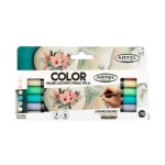 Set Marcadores de Tela 6 Colores | Doble Punta | Artel