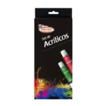 Set Acrílicos 12 Colores 12ml. Artel