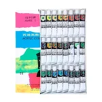 Set Acrílico 24 Colores 12ml Maries