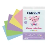 Set 15Hjs Papel Pastel 120Grs A4 Candy
