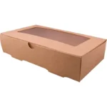 Caja con Ventana 1800 ml. 24.4X14X5.5 Set 10un
