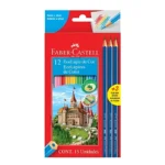 Lápiz Color Exa 12+3 Grafitos Faber Castell