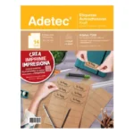 Etiquetas Autoadhesivas Kraft Adetec 7208