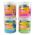 Arena Mágica Colores 450 Grs 5/moldes Adetec