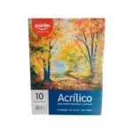 Block Acrílico 10 Hojas 200grs.