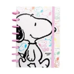 Cuaderno Discos Snoopy A5