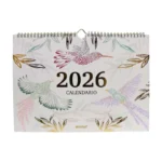 Calendario 2026 Floral 35x25 Mooving