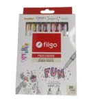 Resaltador Creativo Doble Pta 4 Colores Filgo