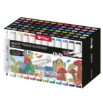 Marcador Artístico Alloy 72 Colores Doble Punta Filgo
