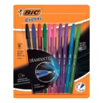 Set Boligrafos Cristal 10und. Ultra Fino 0.7mm