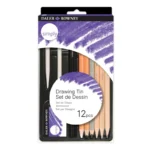 Set Lápices Drawing Simply Lata Daler Rowney
