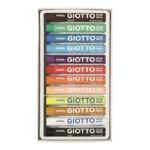 Lápiz Pastel al Óleo 12 Colores Giotto Maxi - Imagen 2