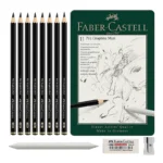 Set Lápiz Pitt Graphite Matt 11Pza Faber Castell - Imagen 2