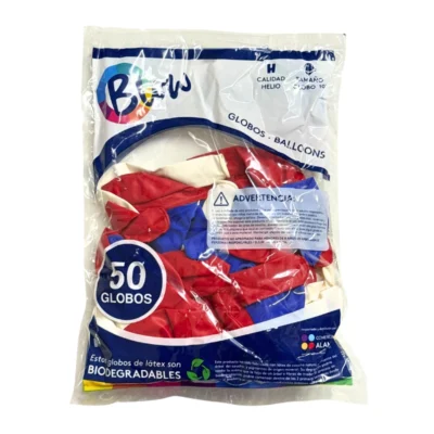 Globo Tricolor x50Un