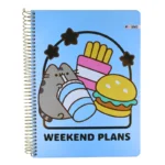 Cuaderno Carta Pusheen 3 Materias 105 Hjs - Imagen 2