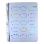 Cuaderno Carta Pusheen 3 Materias 105 Hjs - Imagen 4