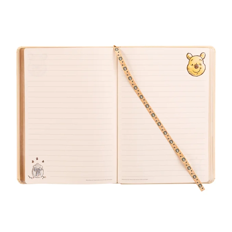 Libreta A5 Tapa Dura Rayada Winnie the Pooh Mooving - Imagen 2