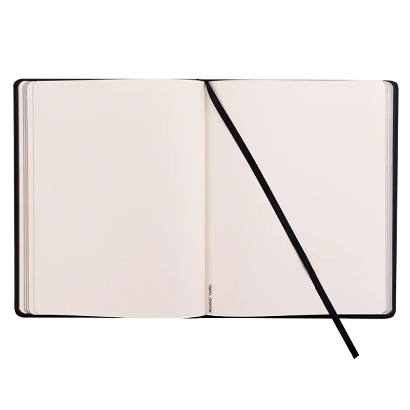 Libreta 19x24 cm Hojas Lisas Tapa Dura Sketch Black Mooving - Imagen 2