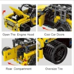 Jeep Lego R/C Recarga Usb Esc 1:16 Rc - Imagen 3