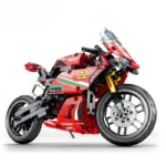 Moto Lego 470Pcs Mini Block Motorcycle