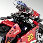 Moto Lego 470Pcs Mini Block Motorcycle - Imagen 2